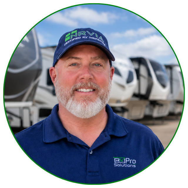 Jay Martin, Certified NRVIA RV Inspector and RV owner educator